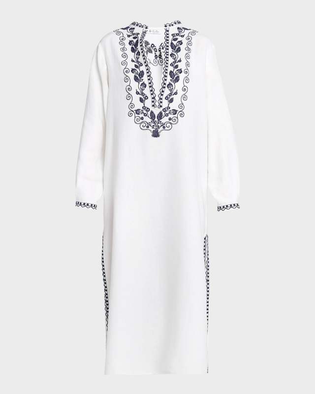 Abito Faye Embroidered Antigua Dress